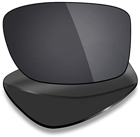Mryok Polarized Replacement Lenses for Oakley Square Wire 2(2014) OO4075-60mm - Stealth Black