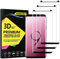 4youquality Lot de 3 films de protection d'écran en verre trempé pour Samsung Galaxy S9 Plus/S9+, couverture complète, résistant aux rayures