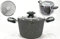 PENTOLA FONDO A INDUZIONE COOKSTONE CM.24 2 MANICI CON COPERCHIO