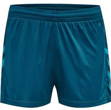 hummel HMLCORE XK Poly Woman Shorts Damen Blue Coral S