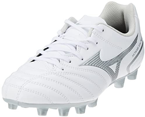 Mizuno Monarcida NEO II Select Jr Fußballschuh, White/Hologram, 34.5 EU