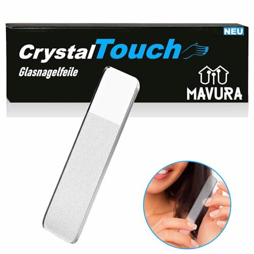 MAVURA Ccessoires Nano Cristallo Lima in vetro professionale per unghie Lima per unghie Lima per unghie Manicure Cura