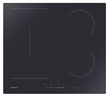Candy Moderna CETPS64MCWIFITT Piano Cottura a Induzione, 4 Fuochi, Vetroceramica, Direct Cook, Controlli Touch, 15 Ricette Assistite, Controllo Multislider, Nero, LxPxA 59x52x55 cm