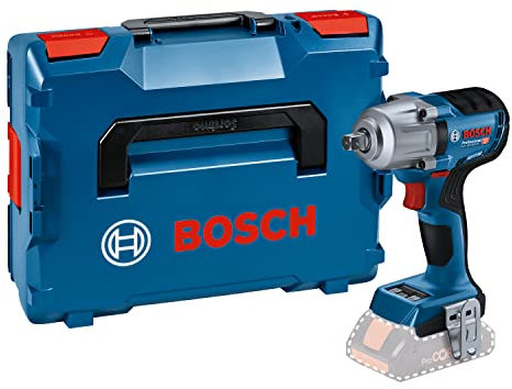 Bosch Professional 18V System Akku Drehschlagschrauber GDS 18V-450 PC (Anziehmoment 450 Nm, Losbrechmoment 800 Nm, inkl. Bluetooth Low Energy Modul GCY, L-BOXX, ohne Akku/ Ladegerät)