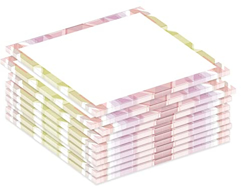PRICARO Notizblock Mosaik, magnetisch, A7, 10 Stück