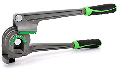 Curvatubi 1/4, 3/8, 1/2, (6/10/12mm) O.D. Piegatubi 3 in 1 Piegatubi 180° HVAC Rame Alluminio Tubo Strumento di Piegatura per Aria Condizionata Refrigerazione Riparazione