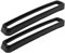 Aramox Car Modification Bright Black Center Mesh Grille Cover Grille Für Challenger 2015-2021