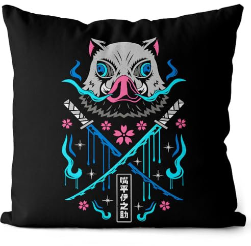 style3 Boar Swordsman Kissen mit Füllung 40cm Baumwolle Demon Anime Japan Manga