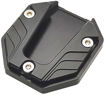 TNSRAY Motorrad Ständer,Motorrad SeitenstäNder,Fuß Seitenverlängerung Pad Universal Motorrad Seitenständer Unterstützung Stützplatte Vergrößern Ständer Seite Stehen Vergrößern Ständer Verlängerung Pad