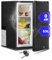 SMETA 12v 53L Lockable Caravan Fridge, 2 Way 12v 240v Camping Fridge for Van, Truck, Motorhome, Office, Dorm, Hotel | Reversible Door | Quiet | 0-10℃ Black