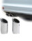 Für V&w Für Tiguan 2 2016 2017 2018 2019 2020 Auto Auspuff Endrohr Trim Auto Zubehör 1.4T