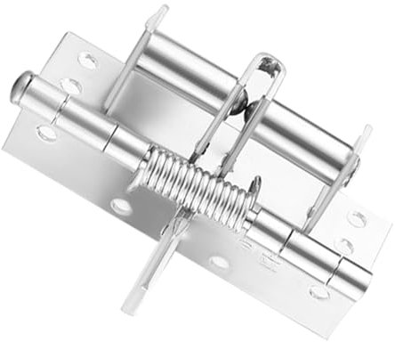 4 Inch Automatic Door Hinge, Self Closing Door Hinges Spring Loaded Hinges Self Closing Interior Door Hinges 90 Degree Door Stopper