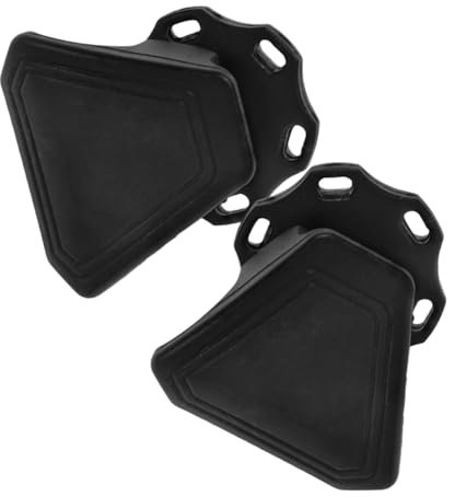 Kisangel Helmet Visor Fastener for Rugby Football Visor Clips for Helmet Secure Locking Clamps Essential Accessory for Eye Protection Quick Install