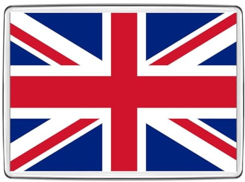 Pixly® United Kingdom UK Flag Fridge Magnet Large Jumbo Size Union Jack England Great Britain Keepsake Country Souvenir Novelty Refrigerator Magnets Gift
