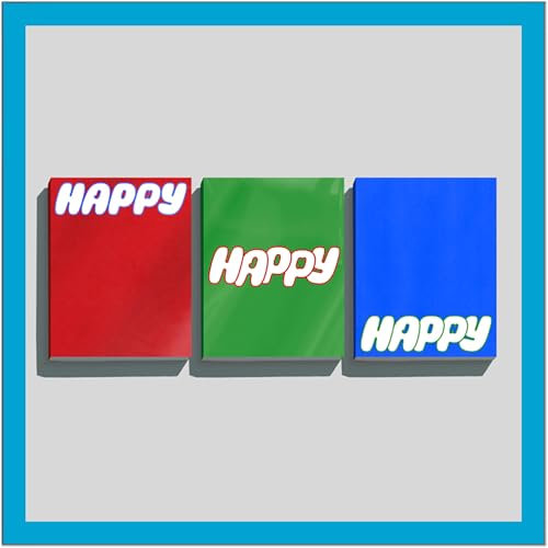 JIN Happy 1st Solo Album BTS (Standard - 3 Versionsset)