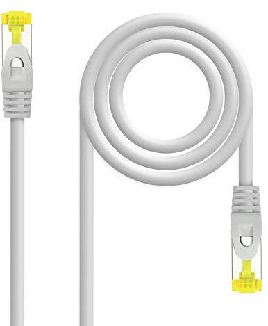 Blendend Cable de red Cat. 6A S/FTP LSZH AWG26, 15 m - Ideal para conexión de alta velocidad y seguridad en entornos sensibles.