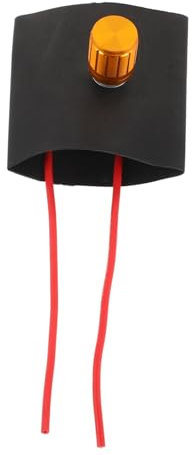 JEWEDECO Led Light Dimmer Switch Brushed Steel Knob Single Led Dimmer Easy to Install for Wall Lamps and Home Dec