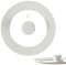 CAROTE Coperchio universale per pentole, padelle e padelle, adatto per pentole da 16 cm, 18 cm e 20 cm di diametro, coperchio universale in vetro con bordo in silicone resistente al calore e vetro