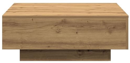 vidaXL Couchtisch Artisan Eiche 80x80x31 cm Holzwerkstoff