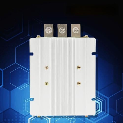 Haofy Convertidor Reductor de CC de Alta Potencia, 24V, 600W, 12V, 50A, Fuente de Alimentación Reductora, IP68, Resistente Al Agua para Uso en Exteriores
