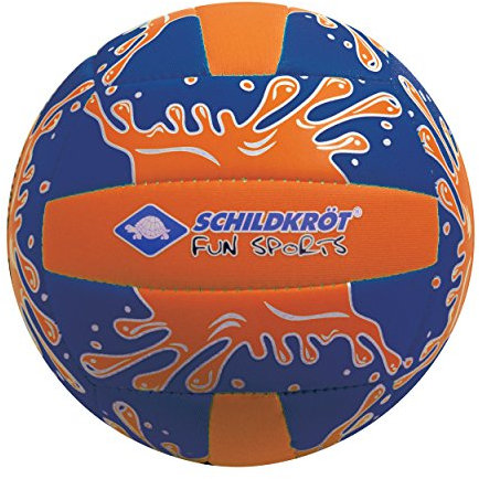 Schildkröt® Neopren Mini Beachvolleyball, Größe 2, Ø 15 cm, griffige textile Oberfläche, salzwasserfest, ideal für kleine Kinderhände, 970274