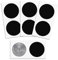 11pcs NFC Tags Schwarz NFC Tag Sticker NFC Sticker NFC Tag iPhone NFC Tag Black NFC 215 NFC Chip Ntag215 NFC Aufkleber 504 Byte Memory ，Compatible with All NFC-Enabled Smartphones