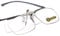 LUFF Lesebrille Clip Lupe Tragbare Clips, geeignet für verschiedene Gläser(3.0X)