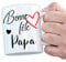 Mug personnalisé - Cadeau original fête des pères ou fête des mères - Tasse magique (Bonne fête papa)
