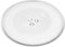vhbw Placa de microondas compatible con Daewoo KOR8A0R5S, KOR81A5, KOR8A0R microondas - Plato giratorio con soporte en Y, vidrio, 25,5 cm