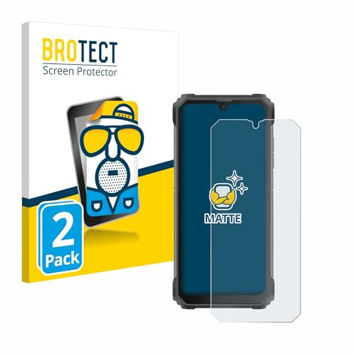 BROTECT Entspiegelungs-Schutzfolie für Blackview BV8800 (2 Stück) Matte Displayschutz-Folie, Anti-Reflex, Anti-Fingerprint