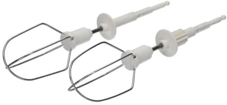 easyPART Kompatibel/Ersatz für EUROPART 10034595 Schlagbesen Schneebesen Rühraufsatz Rührbesen Besen Turboquirle Quirl Set rechts links Handmixer Handrührgerät Mixer passend wie Moulinex 5761638