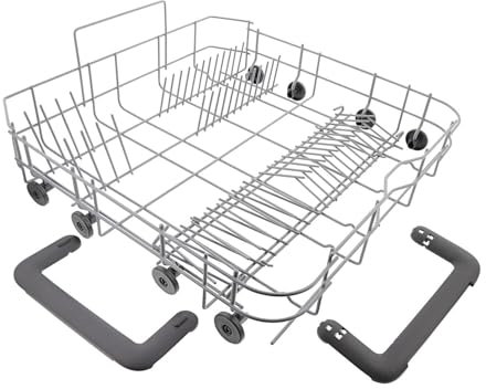 sparefixd Bottom Basket Lower Tray & Wheels to Fit Zanussi Dishwasher