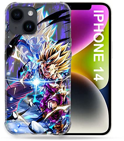 Cokitec Case for Iphone 14 (6.1) Manga Dragon Ball Sangohan Duo