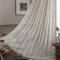 Sutuo Home gehäkelte Boho-Vorhänge, ca. 213 cm lang, transparente Spitze, handgefertigte Quasten, gestrickt, Fensterdekoration, Vintage, rustikal, Boho-Stil, Landhaus-Vorhang für Schlafzimmer