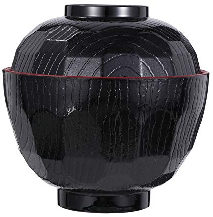 Yalych Ramen Set Melamine Noodle Soup Rice Salad with Lid Set for Pho Soba Soup Cereal Rice Udon Asian Noodles Ice Cream tableware