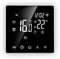Hive Smart Thermostat WiFi, Black, Modern Style, Touch Screen LCD, Alexa & Google Assistant Compatible, Wall Mounted, 230V AC, HVAC Control Thermostat