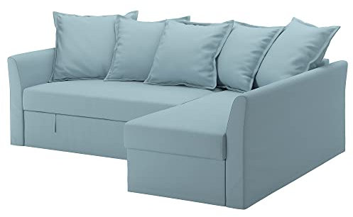 Ikea HOLMSUND Ecksofa Orrsta hellblau