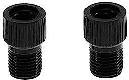 Toddmomy 2pcs Tire Air Cap Aluminum Alloy Adapter Wind Fire Wheels Adapter Air Conversion Nozzle Crystal