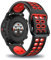 Silikon Armbänder für Polar Grit X/Grit X Pro Armband Atmungsaktives Doppelloch Verstellbar für Polar Grit X/Grit X Pro Sport Ersatzarmband Kompatibel mit Polar Grit X/Grit X Pro Uhrenarmband (8)