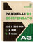 APA Holz Compensato di Betulla 4 mm, Foglio A3, Pannelli Multistrati di Betulla, Compensato Legno Qualità Professionale B/BB, Bricolage, Pirografia, Traforo, Legno da Decorare|420x300 mm Pezzi 3