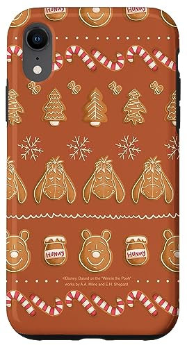 iPhone XR Disney Winnie the Pooh Eeyore Gingerbread Holiday Christmas Case