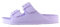 ella Sandalias de doble hebilla para mujer, Lila, 37 EU