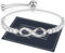Infinity Armband Damen Silber 925 - Herz Armband Schmuck - Geschenke für Frauen zum Valentinstag