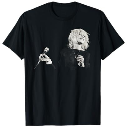 Blondie Debbie Harry Live Smile By Simon Fowler T-Shirt