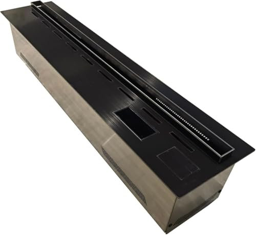 NnydbW Fireplace Water Vapor Electric Fireplace Stove 128-color Electric Fireplace, Intelligent Ultra-thin 3D Atomized Fireplace Decoration, with Remote Control and Panel Control Electric,2000mm