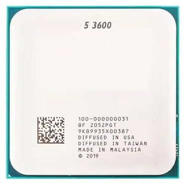 5 R5 3600 3.6GHz Six-Core Twelve-Thread CPU Processor 7NM 65W L3=32M Socket AM4
