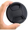 Objektivdeckel zum Aufstecken, 62 mm, für Nikon/Sony/Canon/Pentax/Samsung Kamera, mit Anti-Verlust-Seil