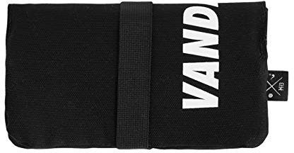 Cotton Tobacco Bag - Tabaktasche aus 100% Baumwolle, Tabak Beutel, Dreherbeutel aus Stoff für Tabak, Papers, Feuerzeug & Blättchen, reißfest/widerstandsfähig (BLACK OUT: Vandalism®)