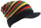 ZffXH Reggae Mütze, Wool Knitting Jamaica Mütze, Rasta Beanie, Rasta Mütze Herren, Beanie Jamaika, Dreadlocks Mütze, Hippie Mütze Rasta, Jamaican Cap, Jamaika Hut, Mütze Rasta