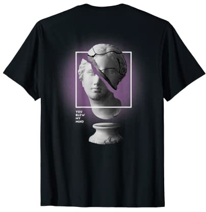 Backprint: Techno Musik Outfit oder EDM Party Raver Festival T-Shirt